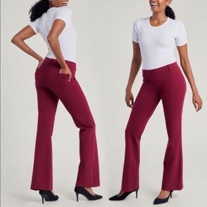Betabrand bootcut 2 pocket dress pant yoga pants